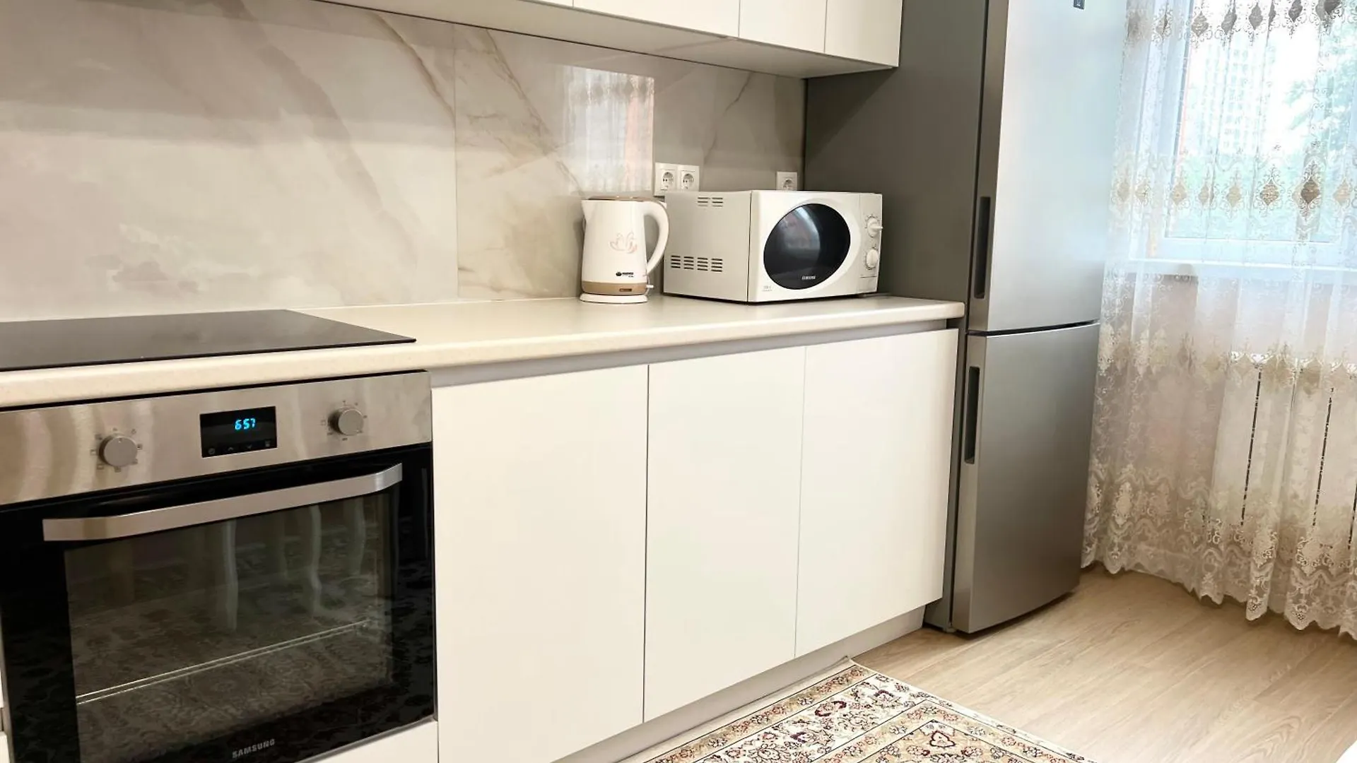 Apartmán Светлая Акварель Семейный Уют В Алматы